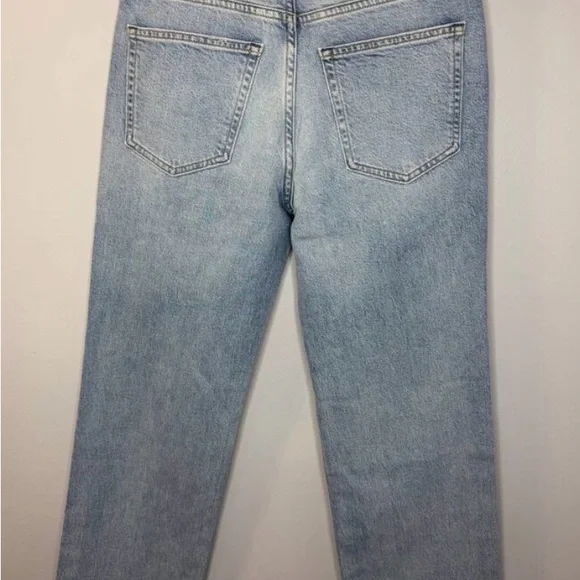 AYR the Roadie Jeans Women’s Relaxed Straight Leg Vintage Look Sz 27 - Picture 3 of 14
